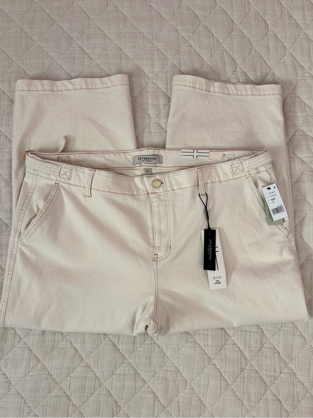 Liverpool The Stride Women Jeans In Seaside Dunes Sz 22W NWT -